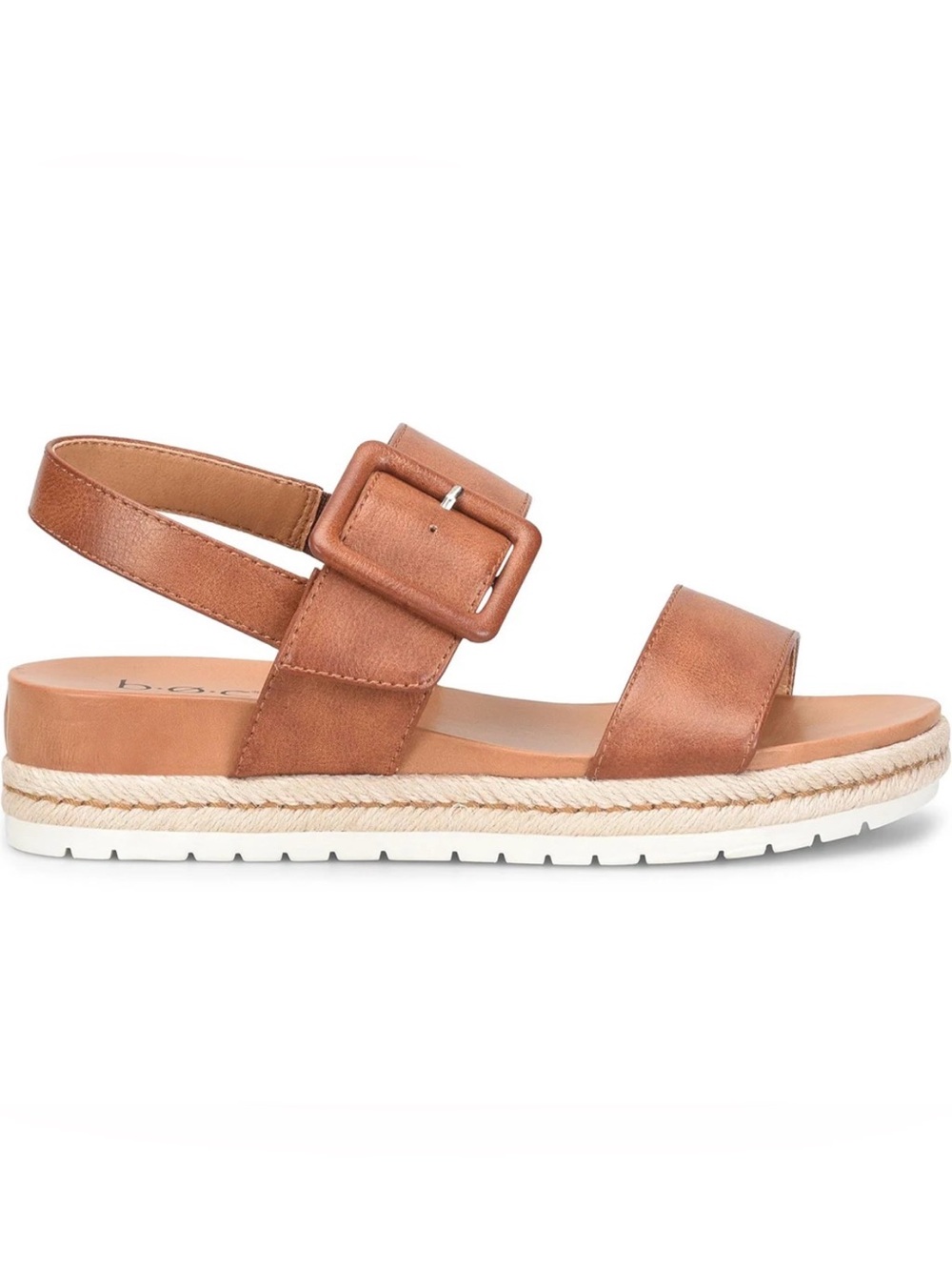 b.o.c Women's Hilda Raffia Wedge Sandals Tan Size 9 M